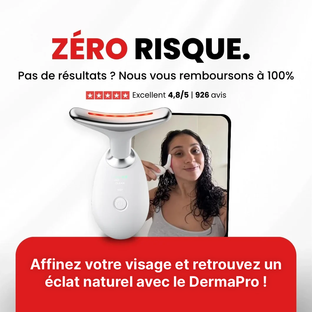 DermaPro™ – Appareil anti-rides 7-en-1