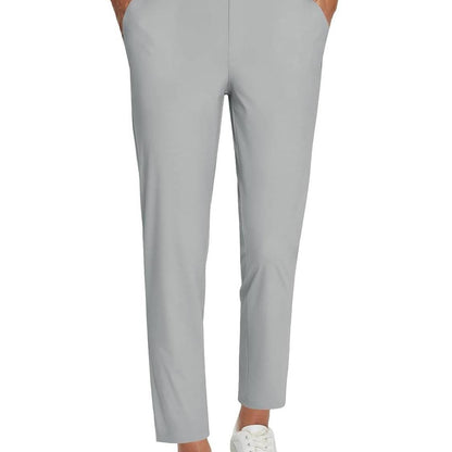 Pantalon cheville l�ger, respirant et doux pour femme, longueur 26/27 pouces