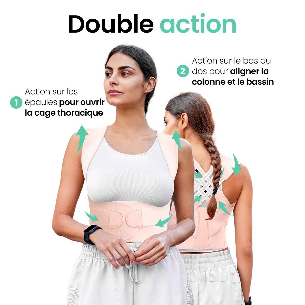 PosturePro™ - Correcteur de posture instantané