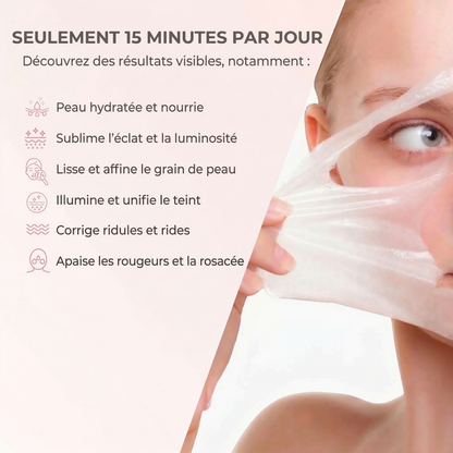Masque régénérant de collagène