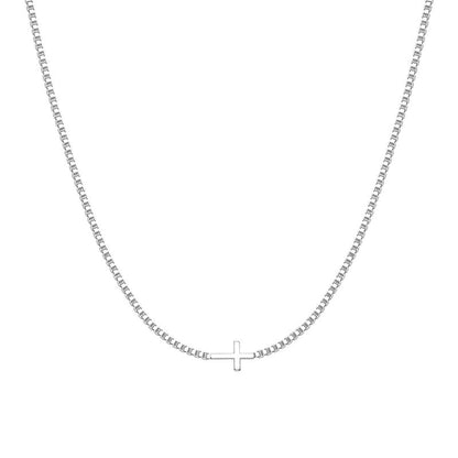 Dainty Gold Cross Necklace