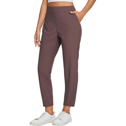 Pantalon cheville l�ger, respirant et doux pour femme, longueur 26/27 pouces