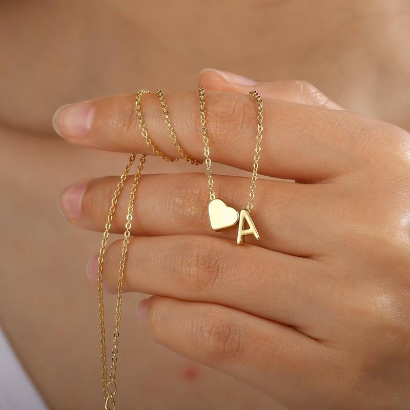 Collier combiné de lettres d'amour
