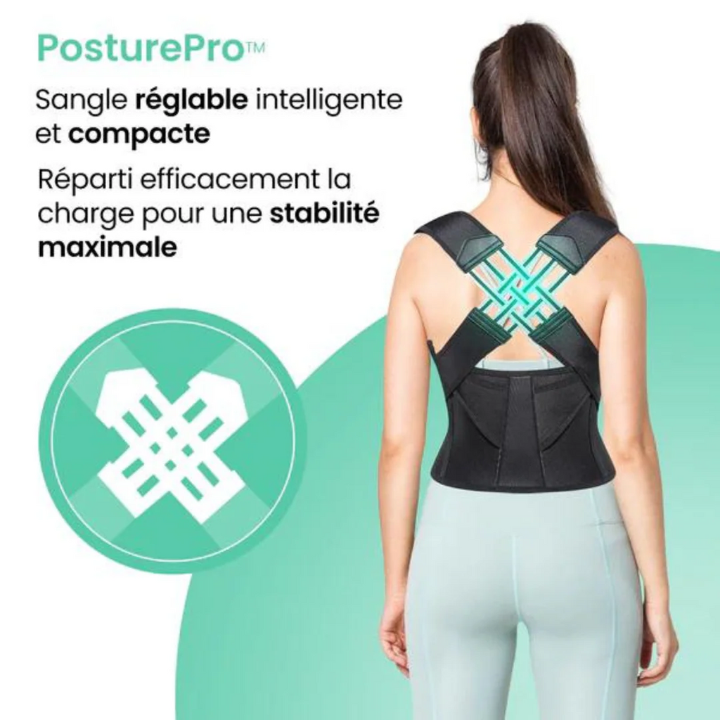 PosturePro™ - Correcteur de posture instantané