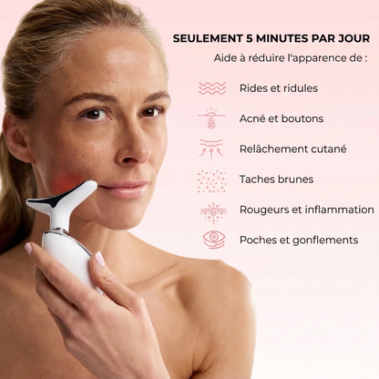 DermaPro™ – Appareil LED anti-rides 7-en-1